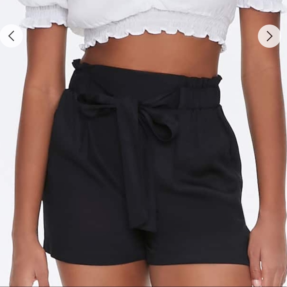 Black Dress Shorts